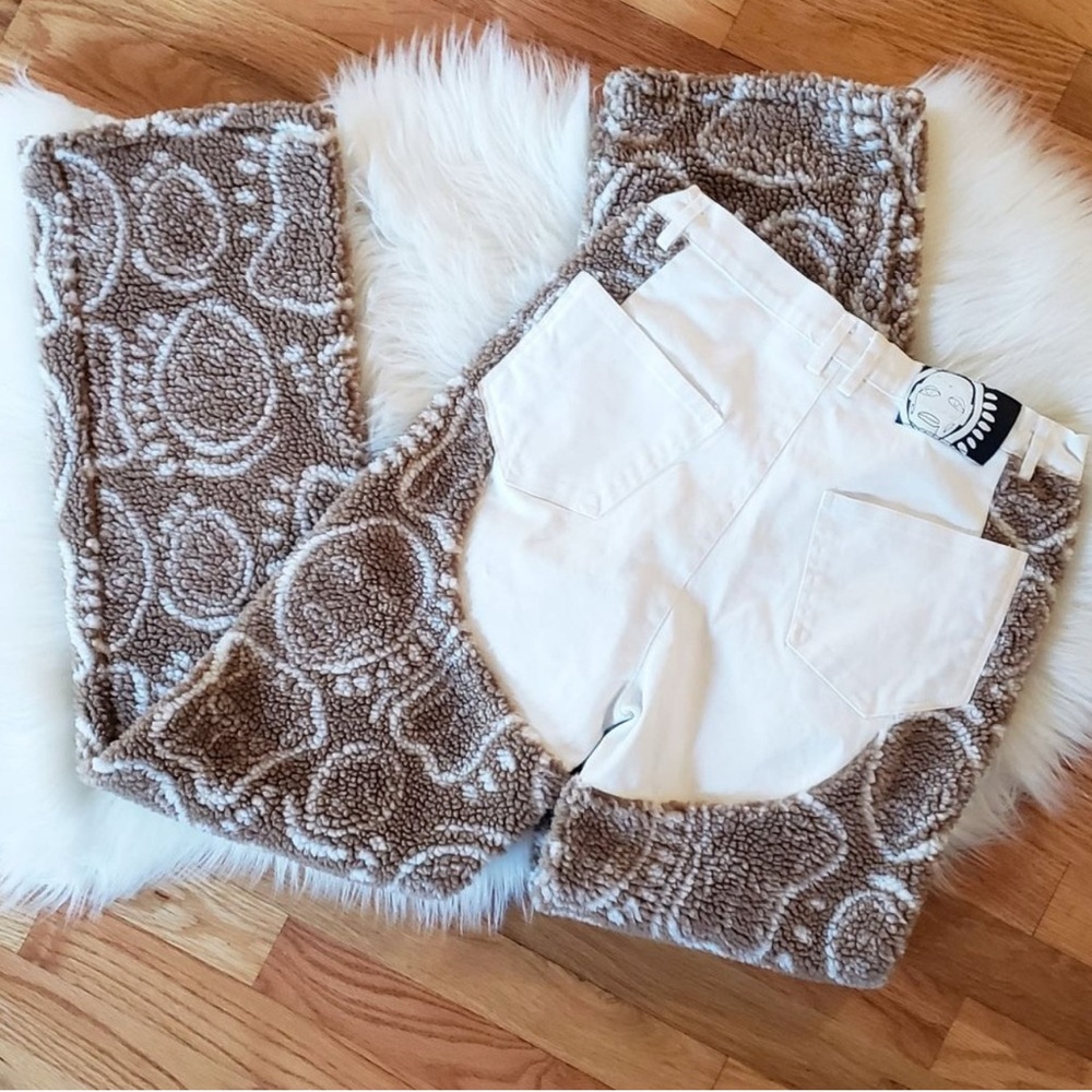All Over Fuzzy Chaps Denim *read*